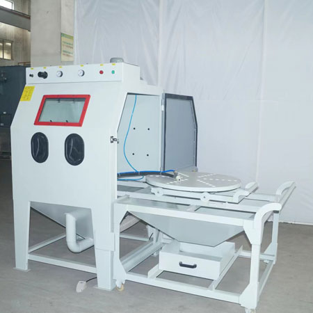 神农架喷砂机里面的砂能不能洗?怎么洗?