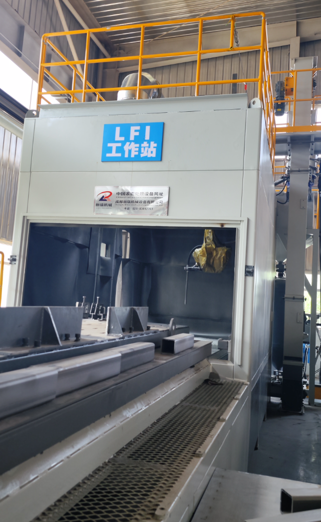 神农架喷砂机自动化改造 提升生产线产能