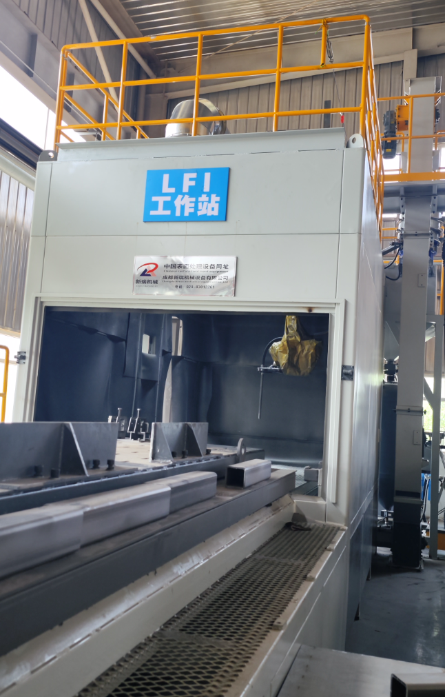 神农架大口径喷砂机 适合大型工件处理